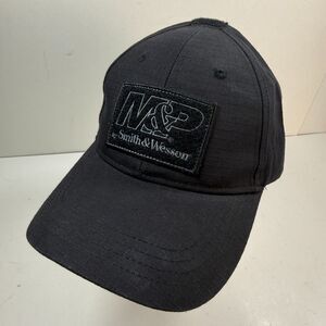 Smith & Wesson M&P Headwear Black Tactical Adjustable Baseball Cap Hat
